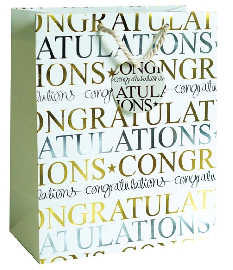 Congratulations Bag medium