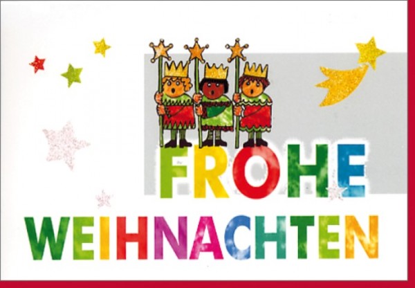 Umschlagk. Frohe Weihnachten Gl