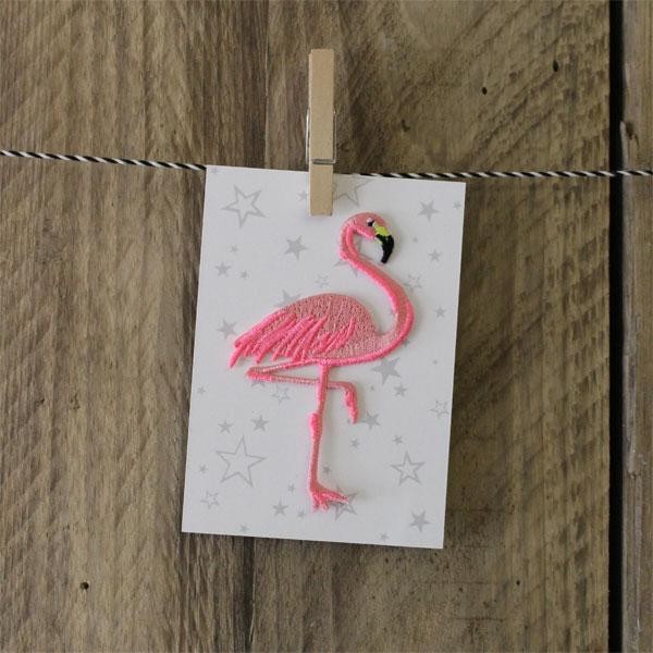 Aufnäher Flamingo