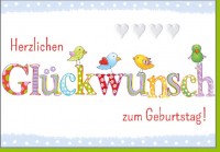 Umschlagk. Geb.Glückwunsch Umschlagk. Geb.Glückwunsch