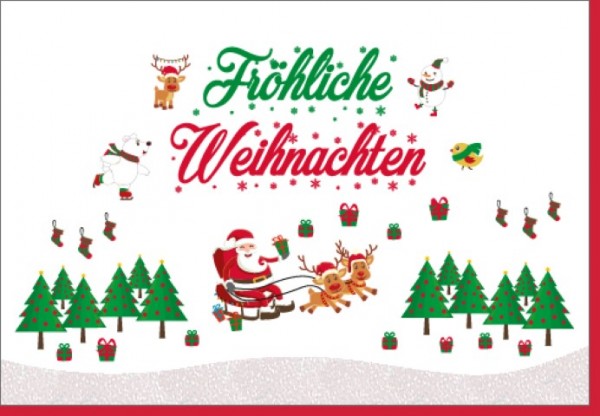 Umschlagk. Fröhliche Weihnachten