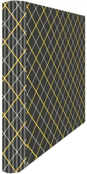 Ringmappe A4 Grey Orange Squares