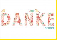 Umschlagk. Birdy - Dankeschön Umschlagk. Birdy - Dankeschön